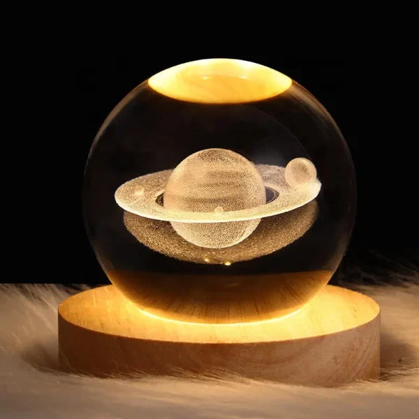 CRYSTAL BALL NIGHT LAMP