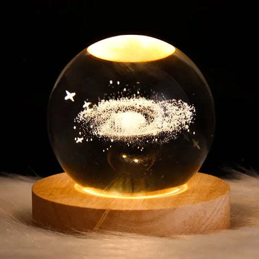 CRYSTAL BALL NIGHT LAMP