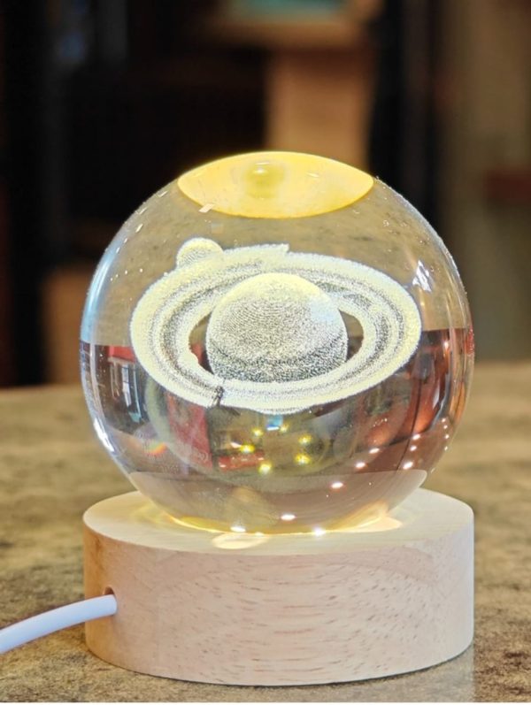 CRYSTAL BALL NIGHT LAMP