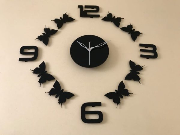 Butterfly Wall Clock