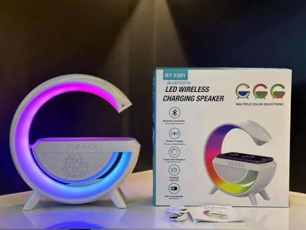 G Shaped Rgb Light Table Lamp