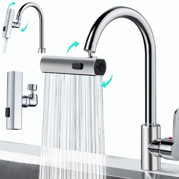 Multifunctional Kitchen Sink Waterfall Faucet